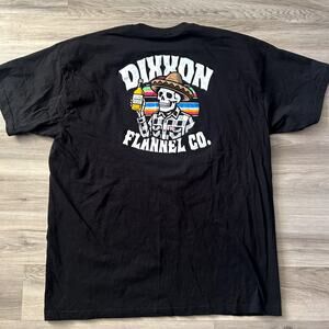 Dixxon Flannel Company CINCO Black Men’s Graphic Cotton Party Tee Sz 3XL EUC